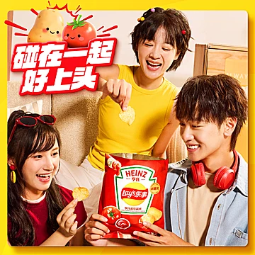 乐事薯片亨氏番茄酱味多品类零食组合装[60元优惠券]-寻折猪