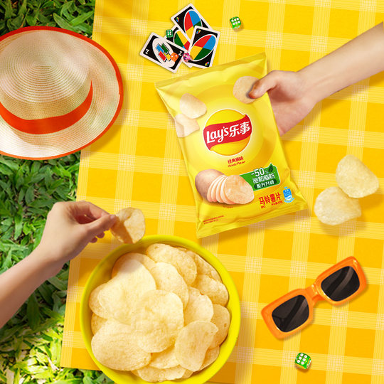 Lay's Original Cut Potato Chips Snack Snack Gift Pack