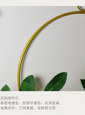 房间挂件创意花环北欧墙壁挂件