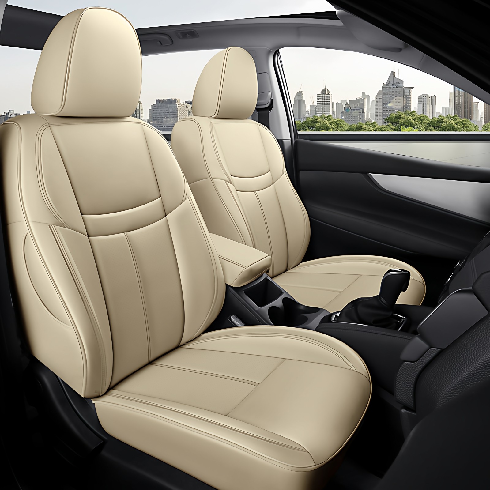 日产尼桑逍客奇骏荣耀楼兰汽车座套全包真皮座椅套四季通用坐垫套,淘宝优惠券,粉丝福利购,淘宝优惠卷