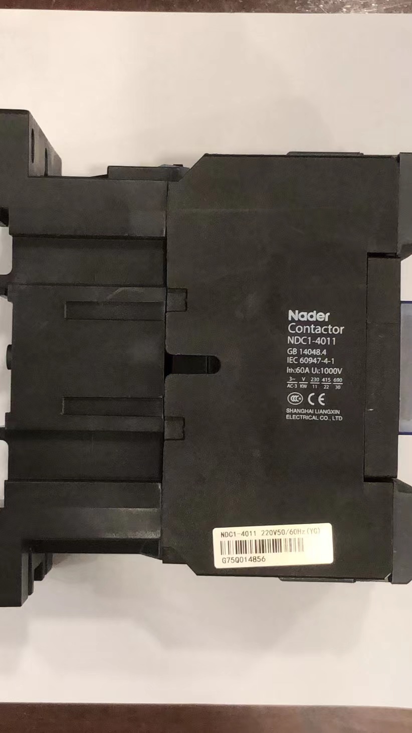 Nader良信电器三极交流接触器NDC1-4011 40A 1NO+1NC AC220V