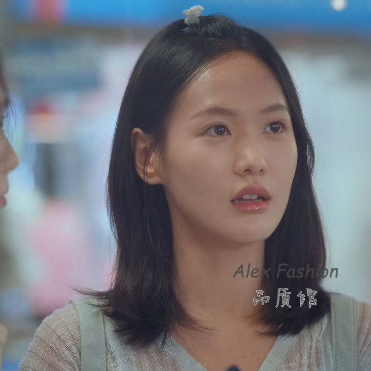 陷入我们的热恋蔡莹莹张昕懿同款发夹多巴胺醋酸小抓夹刘海侧边夹