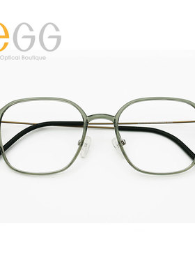 egg超轻时尚方框配度数