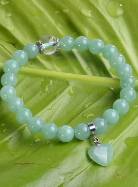 一往情深风韩版节日天然东陵玉