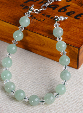 手链串韩版节日礼物天然东陵玉