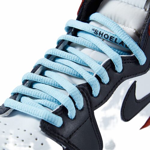 OW联名SHOELACES字母6mm椭圆半圆鞋带AJ1 Dunk offwhite AF1 ZOOM - 图3