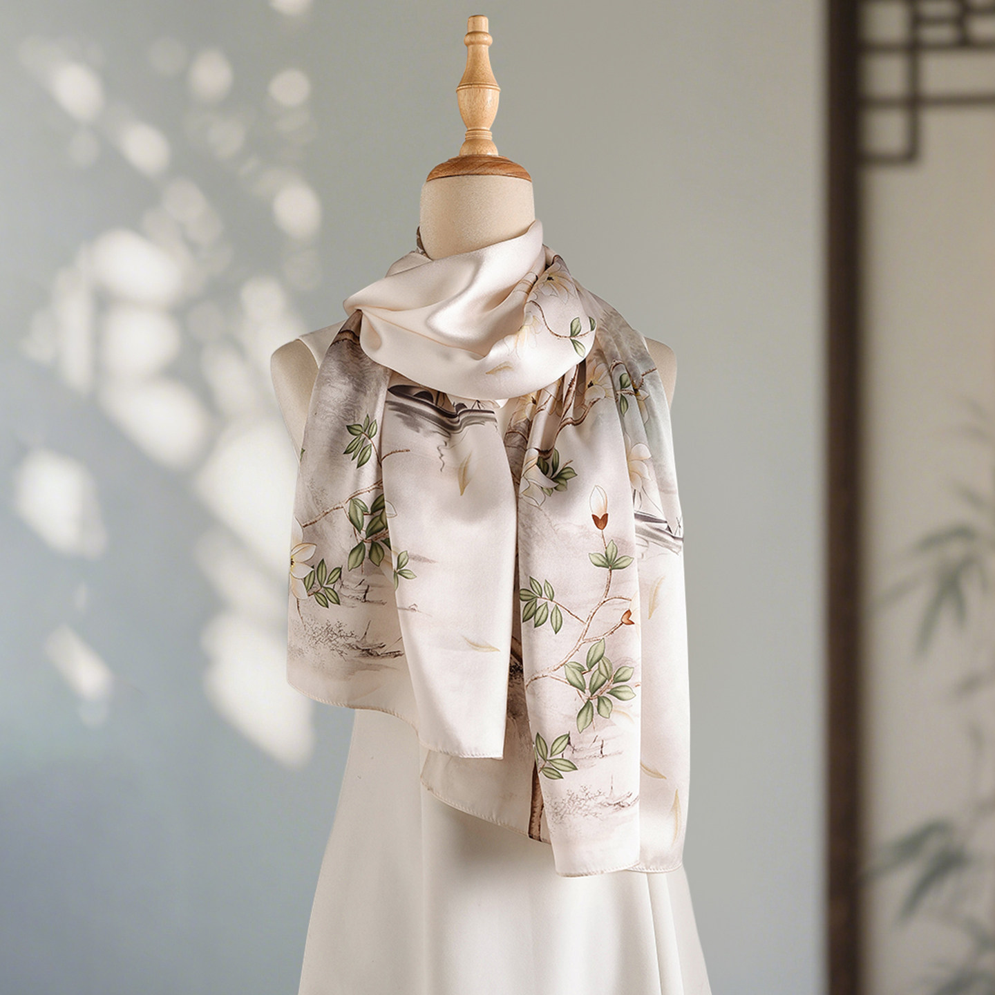 丝巾礼盒礼物实用围巾送妈妈生日的长辈杭州丝绸特产高端伴手礼品,淘宝优惠券,粉丝福利购,淘宝优惠卷