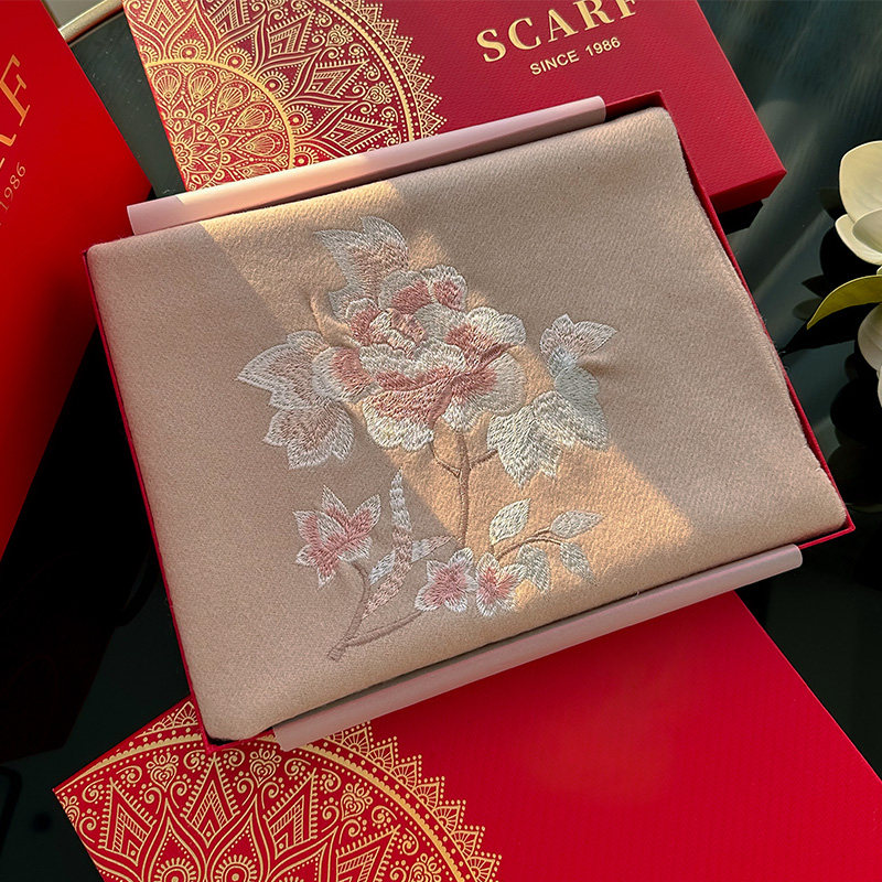  杭丝路围巾/丝巾/披肩