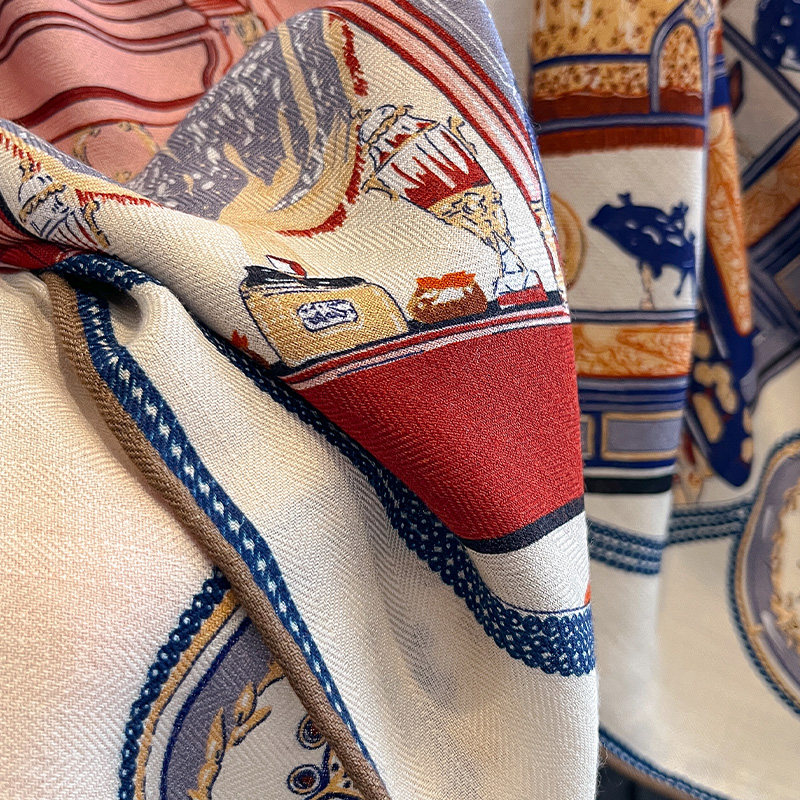 真丝羊毛围巾女士三角披肩羊绒大方巾丝巾薄款轻奢高级感高端冬季,淘宝优惠券,粉丝福利购,淘宝优惠卷