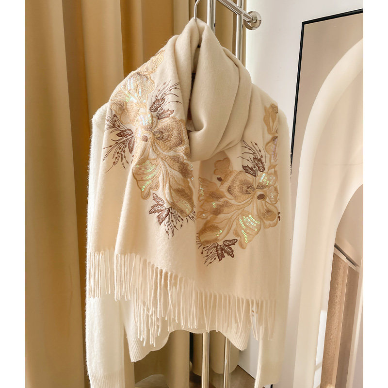  杭丝路围巾/丝巾/披肩