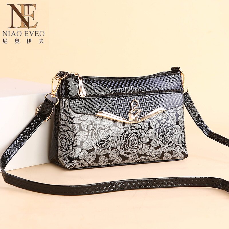 Genuine leather textured bag for women 2025 new fashion women small square bag versatile mobile phone coin wallet large capacity single shoulder