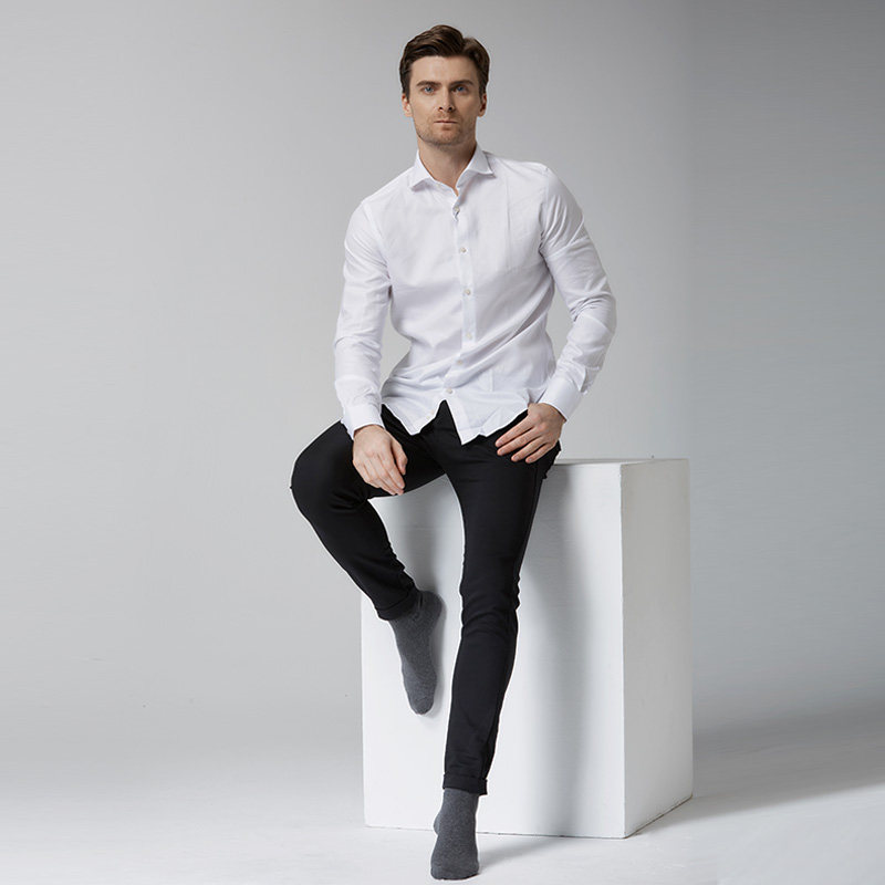 丹吉娅5双装透气吸汗商务绅士棉袜 丹吉娅短袜/打底袜/丝袜/美腿袜