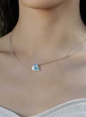 高温珐琅项链阿林的饰界999纯银