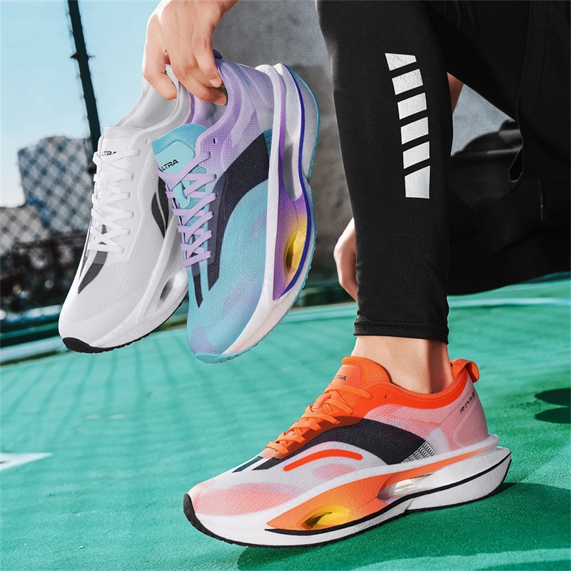 飞电5U碳板跑步鞋男5C马拉松跑鞋5E秋冬季棉鞋赤兔8pro儿童运动鞋 - 图2