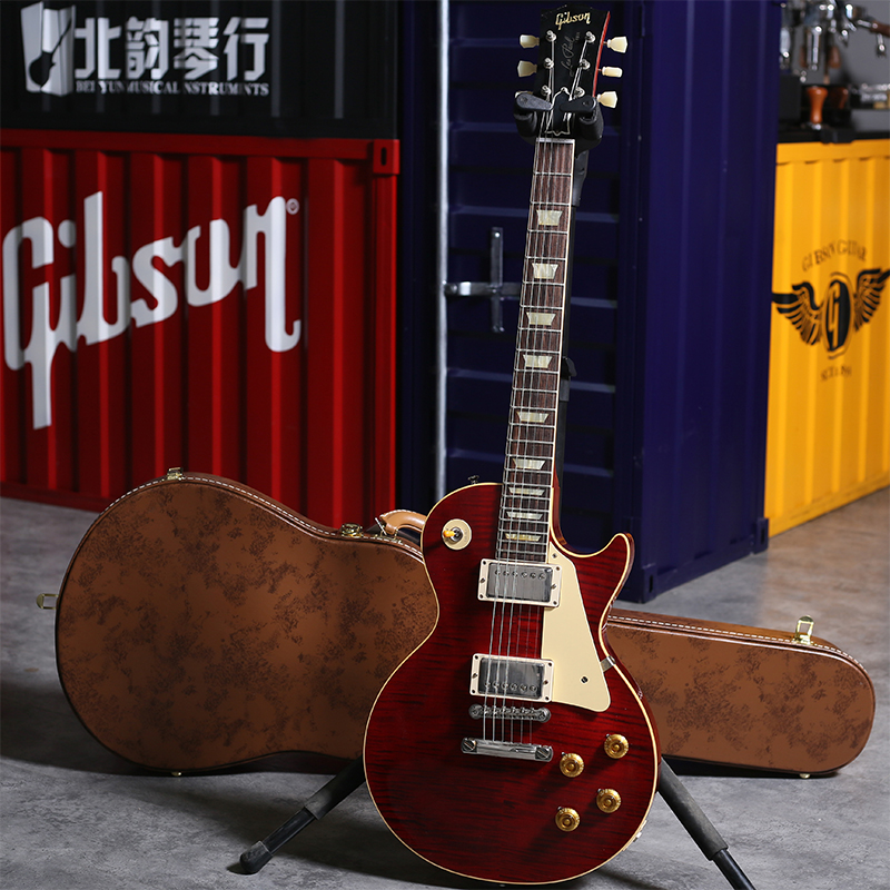 Gibson吉普森 Les Paul M2M 1959 STD手选虎纹R9 Custom电吉他-图0