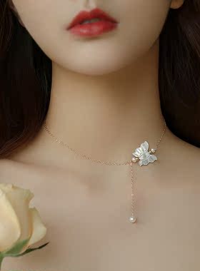 海贝项链颈链文艺风独特精致超美