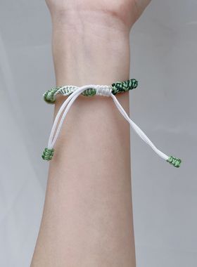 明月几时男女情侣手链编织闺蜜23