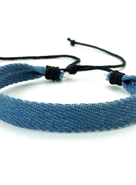 ins 风小众设计2025新款手绳百搭个性简约男女情侣学生可调节手链