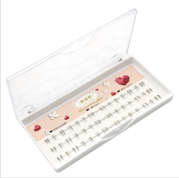 魅力悦假睫毛女分段式下睫毛已剪开自然仿真浓密素颜新娘妆大眼 月儿公主上海店俏妞睫毛屋 淘优券