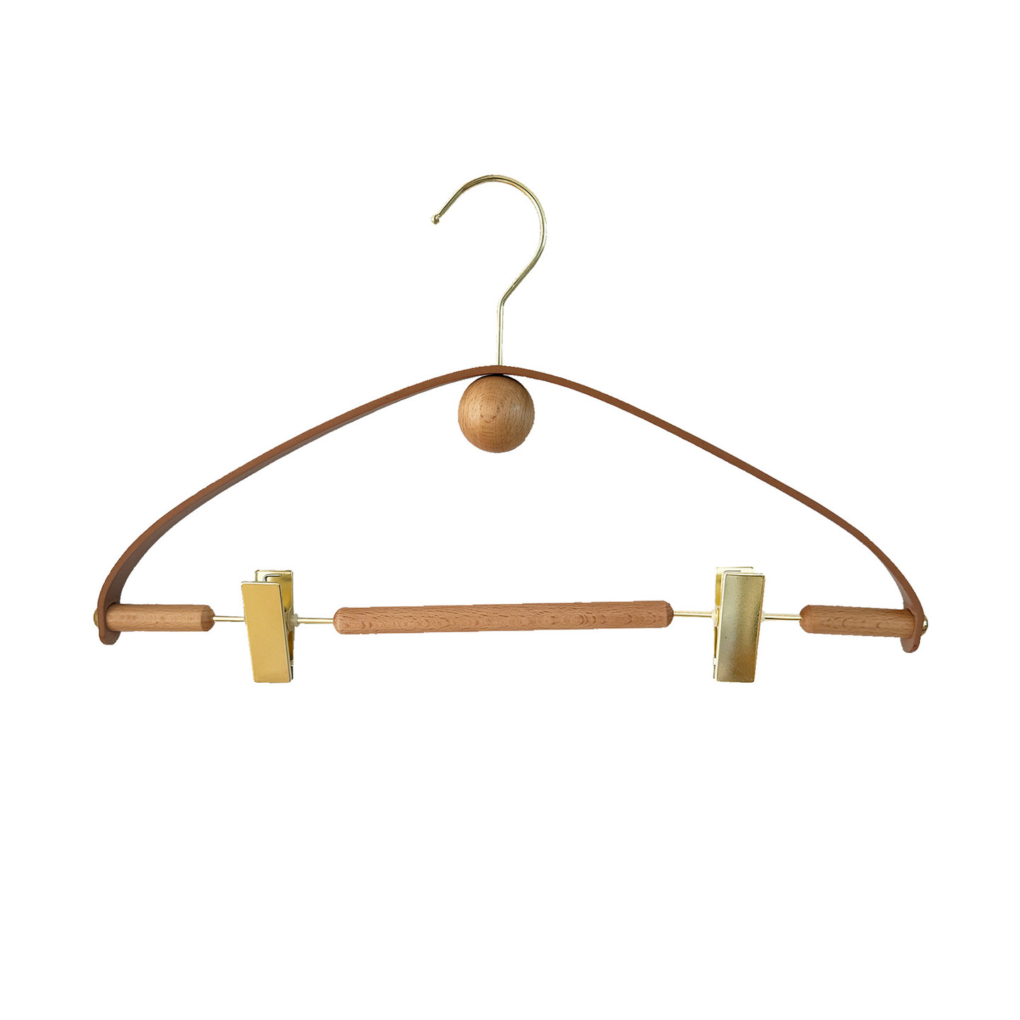 北欧创意实木家用无痕挂衣架服装店买手店女宽肩防滑衣柜皮衣架,淘宝优惠券,粉丝福利购,淘宝优惠卷