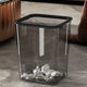 Trash can for home living room light luxury high-end kitchen paper basket