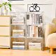 Book storage box student bookshelf desktop transparent dustproof