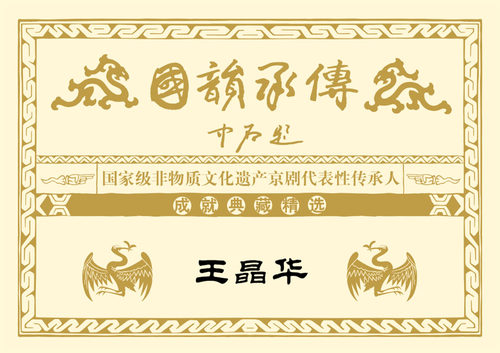 国韵承传：王晶华 京剧名家唱段 教学原装正版DVD - 图1