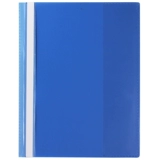 金得利 Папка пластиковой папки папки A4 Файл -папки Файл Файл Информация о зажиме LW320 Прозрачная обложка папка отчета синий цвет OS1079