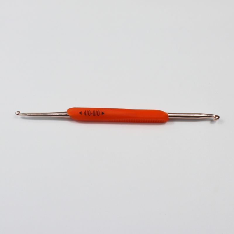 钩针工具套装勾玩偶毛线不锈钢糖果色软柄钩针diy手工编织材料包 - 图1