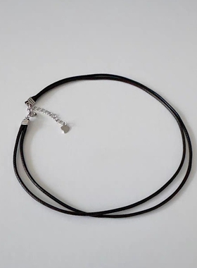 钛钢颈带许我耀眼许妍项链女颈链