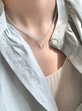 多巴胺早春海盐之夏蝴蝶结水晶