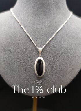 1％CLUB原创纯银玛瑙系列首饰套装