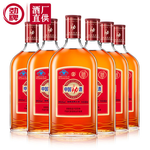 【酒厂直供】劲牌35度中国劲酒680mL*6大瓶整箱装保健酒正品 - 图0