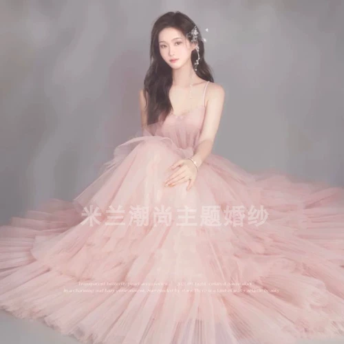 Милое свадебное платье, 2023, эффект подтяжки, с открытой спиной, юбка-пачка