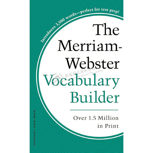 韦小绿韦氏字根词根词典英文原版Merriam Webster's Vocabulary Builder英英语词典韦氏小绿书可搭单词的力量word power - 图0