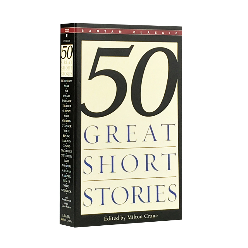 【外文书店】50 Fifty Great Short Stories 英文原版 50篇精选短篇小说经典 英语原版书 全英文版小说 适合原版外文书入门读者 - 图0