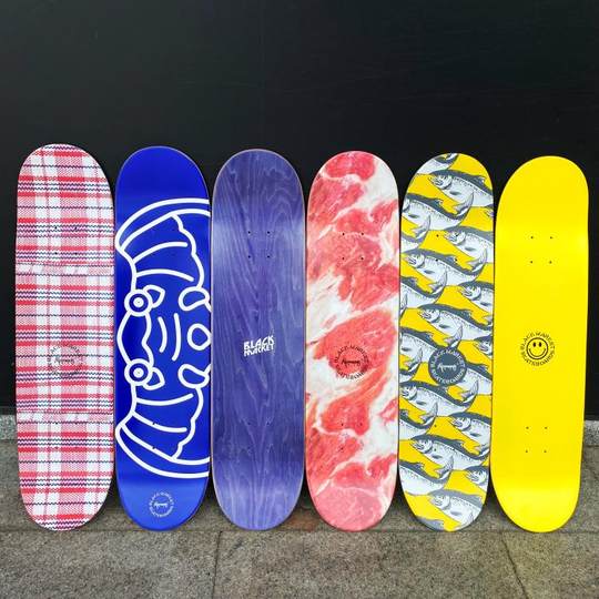 BM滑板板面「特价无售后」双翘正品专业高弹性七层枫木不止滑板