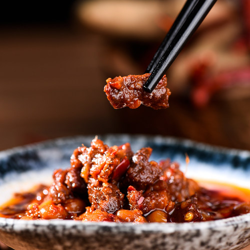 尝香思香辣牛肉酱245g*4瓶拌饭拌面暴下饭酱湖北潜江特产常长相思 - 图3