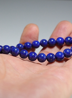 【精选】天然青金石手链 卡8女款手串 楼叔孤品