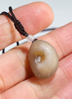 【特价】天然戈壁空心玛瑙原石小吊坠手工原创个性挂件 楼叔孤品