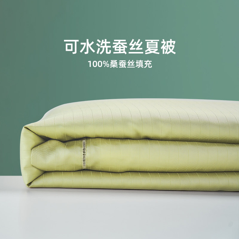 高端80支豪华天丝100桑蚕丝被 邵氏家纺蚕丝被