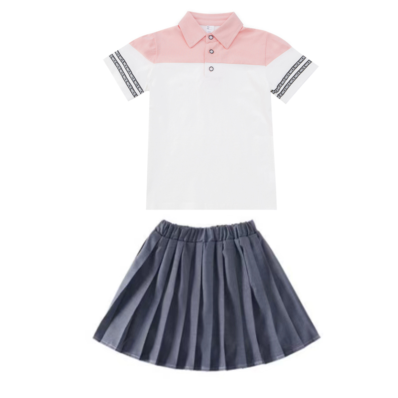 儿童演出服小学生班服舞蹈服女幼儿园毕业照大班合唱六一表演服装 - 图3