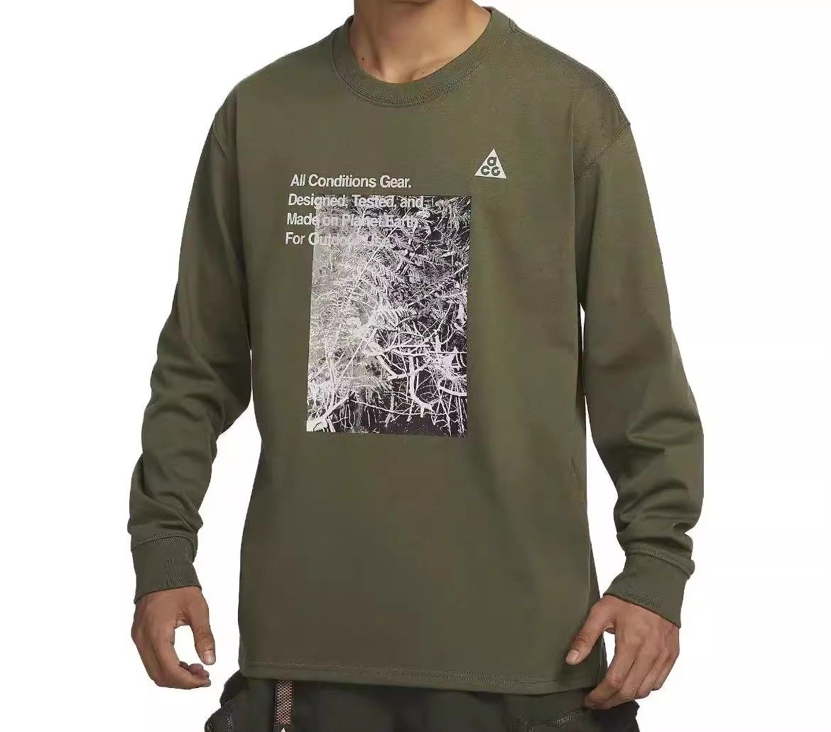 NIKE/耐克 男子春秋ACG户外机能运动透气长袖套头衫 FN7319-010,淘宝优惠券,粉丝福利购,淘宝优惠卷