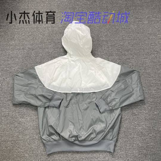 正品耐克外套男子 运动风行者连帽防风衣梭织夹克 DA0002-084