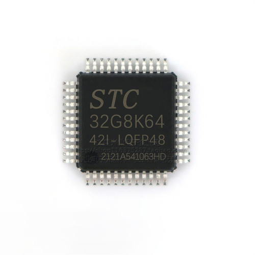 原装正品 STC32G8K64-42I-LQFP48 LQFP-48 64KB高速8051单片机MCU - 图1
