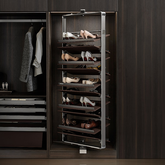 Higold wardrobe pull basket clothing storage box leather basket