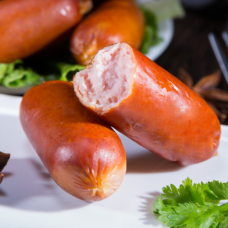 宏香记旗舰店宏香记200g脆肉枣35g手撕肉条即食香肠小吃迷你肉肠办公室零食2