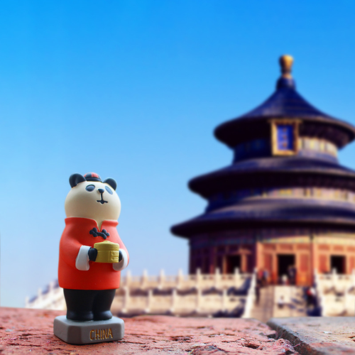 旅行 旅游 环游世界 纪念旅猫日式猫zakka地球仪桌面摆件 - 图2