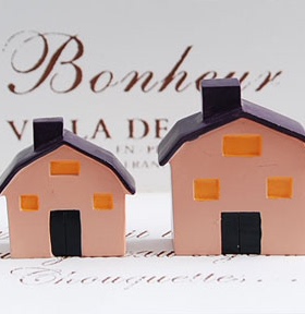 zakka树脂小房子风情家居装饰