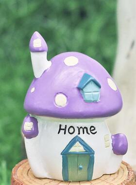 diy机器可爱风动物微景观摆件